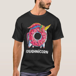 Camiseta Doughnicorn Unicornio Donut Rainbow Gifts Chicas