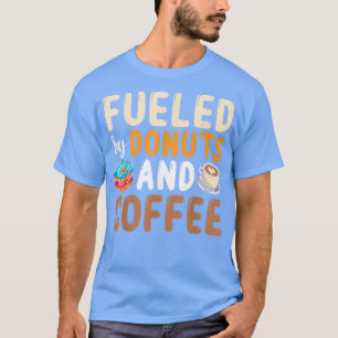 Camiseta Doughnut Café Lover Sweets Snacks Glazed D