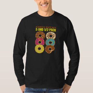Camiseta Doughnut Eati De Mi 5 Y 12 Paquete De Doughnut Eat