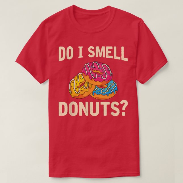 Camiseta Doughnut glaseado Dulces Ternera Graciosa Huelo Do (Diseño del anverso)