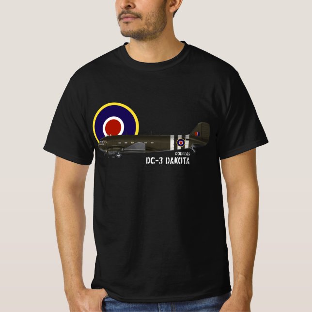 Camiseta Douglas DC-3 Dakota (Anverso)