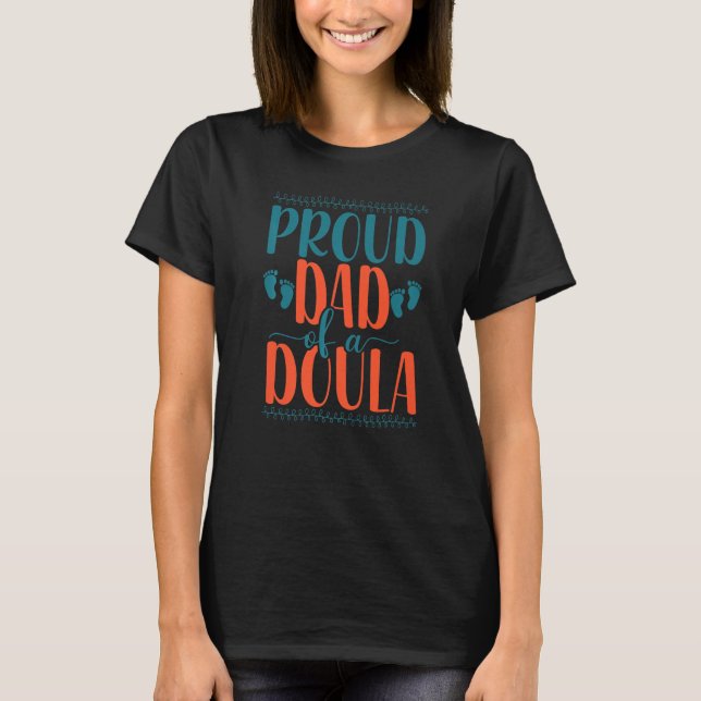 Camiseta Doula Birth Worker Dad (Anverso)