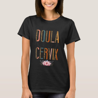 Camiseta Doula Birth Worker Pun Leopard Cheetah Awesome Dou