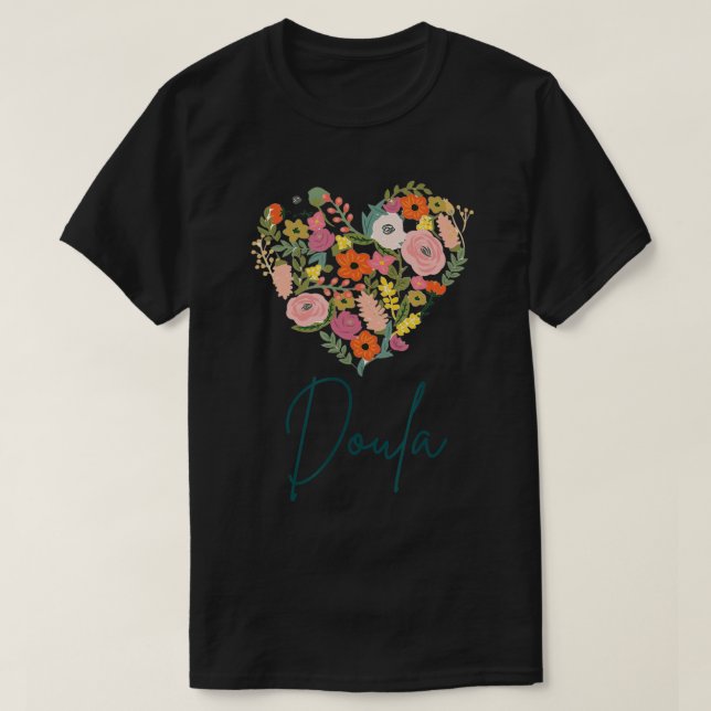Camiseta Doula Job Orgullo de la mejor dueña del Día de la  (Diseño del anverso)