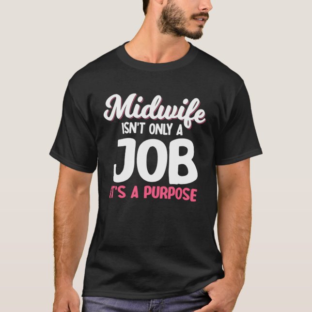 Camiseta Doula Midwife Birth Companion Childbirth Coach (Anverso)