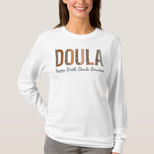 Camiseta Doula, regalo para Doula, trabajadora de parto, Pe (Anverso)
