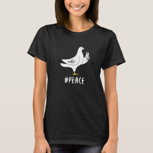 Camiseta Dove Bird Da Símbolo De La Paz