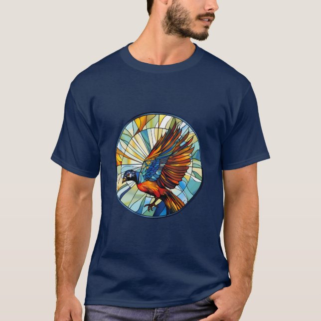 Camiseta Dove de vidrio suave (Anverso)