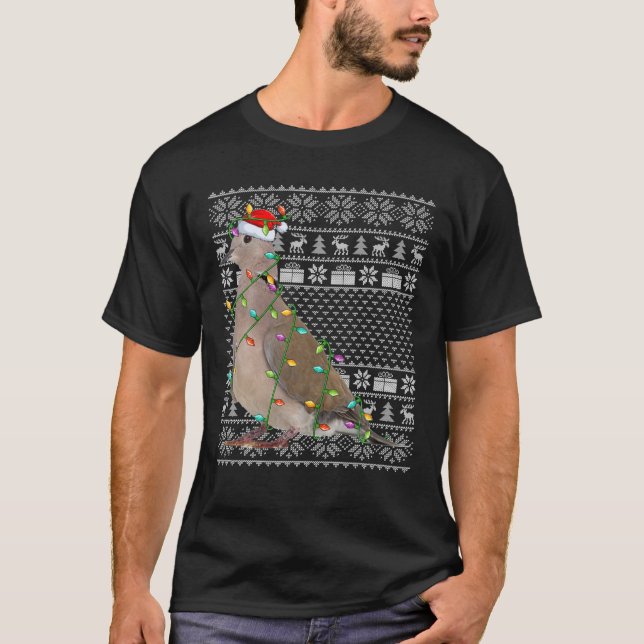 Camiseta Dove Dove Bird Lover Santa Ugly Dove (Anverso)