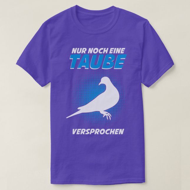 Camiseta Dove Dove dice sólo uno más (Diseño del anverso)