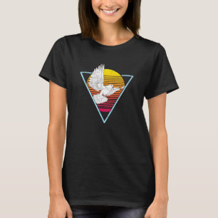 Camiseta Dove Pigeon Breve Animal Bird Vaporwave Pigeon