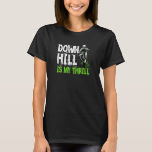Camiseta Downhill Es Mi Thrill Mountain Bike Mtb Biking Quo