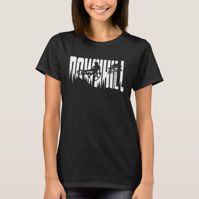 Camiseta Downhill MTB Mountain Bike DH Biker Bike Park (Anverso)
