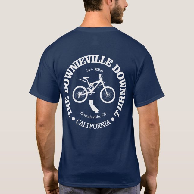 Camiseta Downieville Downhill (MTB) (Reverso)