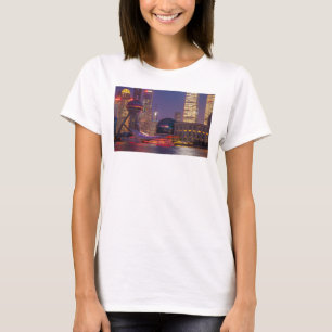 Camiseta Downtown waterfront shanghai, China