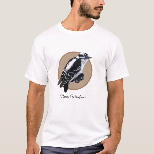 Camiseta Downy Woodpecker (Anverso)