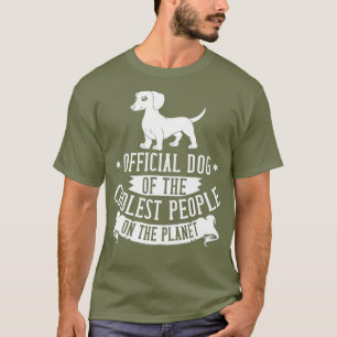 Camiseta Doxie Dachshund Perro cachorros Dueño Lover _25