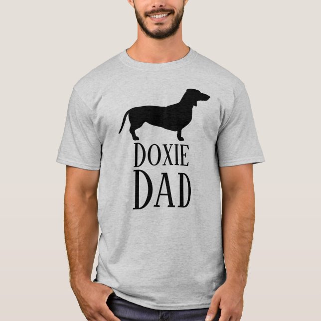 Camiseta Doxie Dad T-Shirt (Anverso)