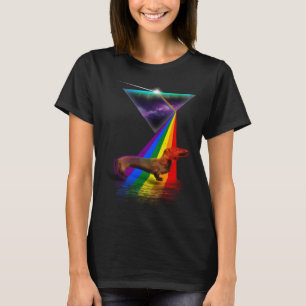 Camiseta Doxie de retro prismático vintage