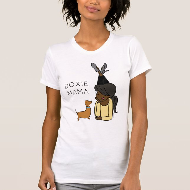 Camiseta Doxie Mama T-Shirt personalizado (Anverso)