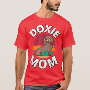 Camiseta Doxie Mom Dachshund Weiner Dog Sausage Puppy Mothe