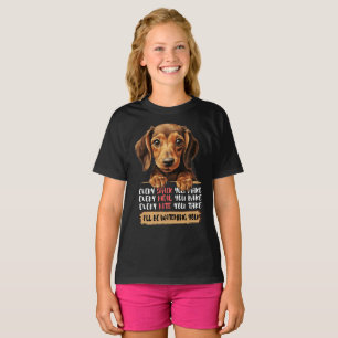 Camiseta Doxie - Te estaré vigilando