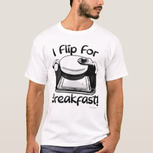 Camiseta Doy La Vuelta Al Desayuno Lema De Waffle