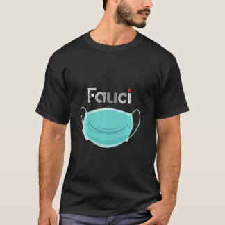 Camiseta Dr. Anthony Fauci Sonriente Máscara We Love Fauci