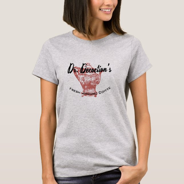 Camiseta Dr. Decoction's Coffee shirt (Anverso)