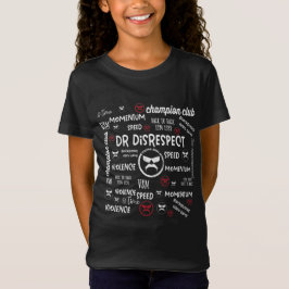Camiseta Dr Disrespect Violence Speed Momentum
