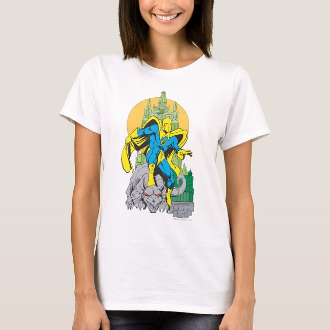 Camiseta Dr. Fate y Torre Invisible (Anverso)
