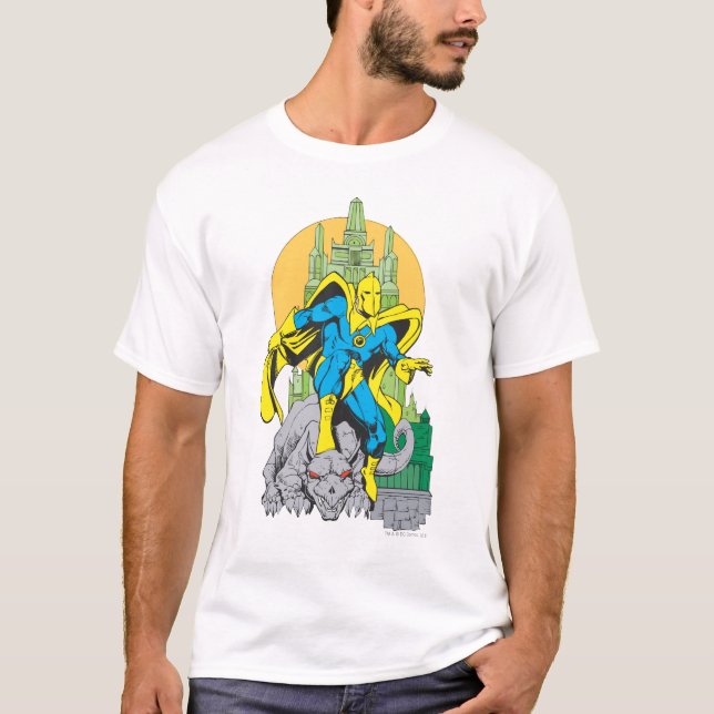Camiseta Dr. Fate y Torre Invisible (Anverso)