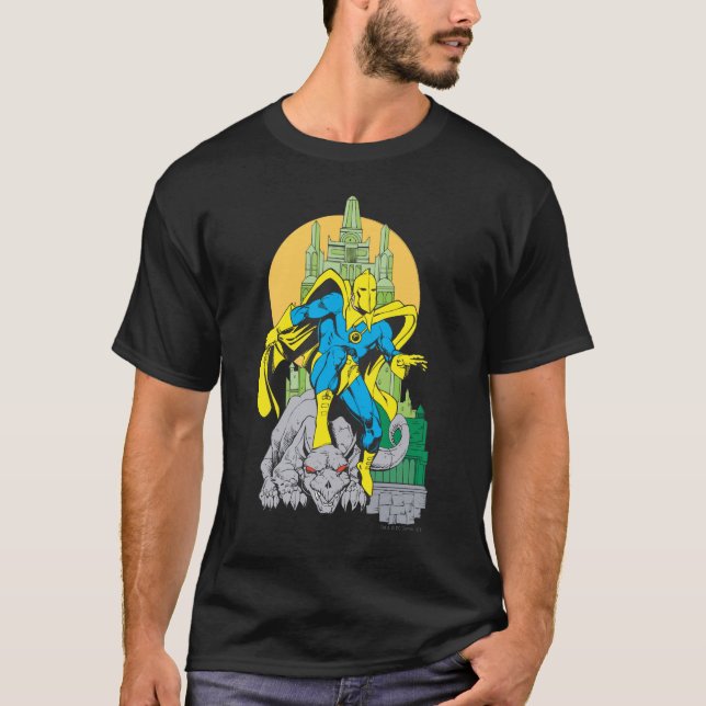 Camiseta Dr. Fate y Torre Invisible (Anverso)