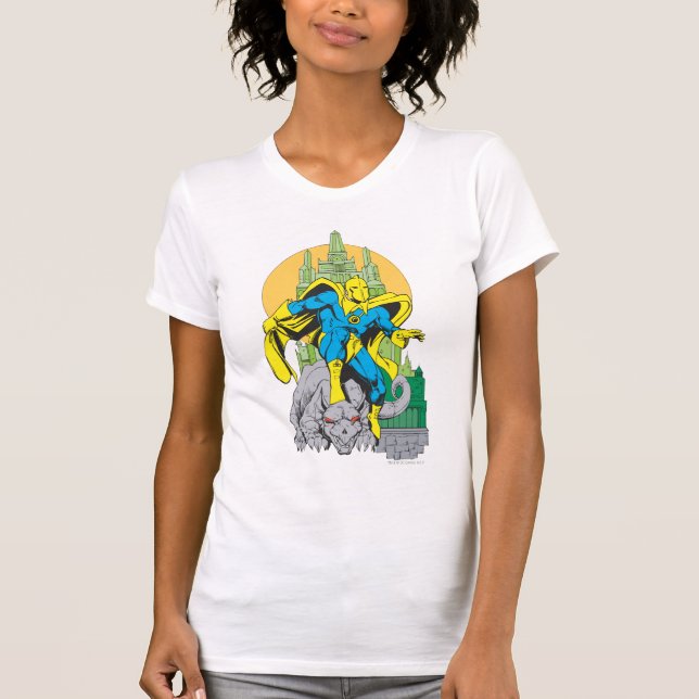 Camiseta Dr. Fate y Torre Invisible (Anverso)