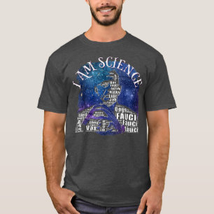 Camiseta Dr. Fauci Soy Ciencia Espacio Espacio Alien anti M