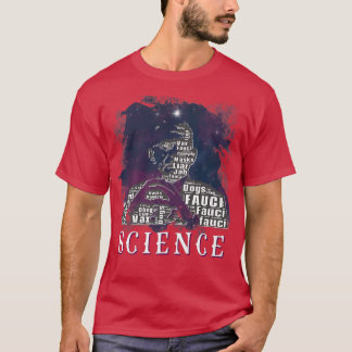 Camiseta Dr. Fauci Soy Ciencia Espacio Espacio Alien anti M