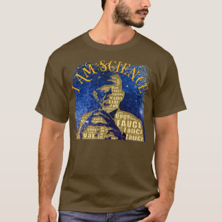 Camiseta Dr. Fauci Soy Ciencia Espacio Espacio Alien anti M