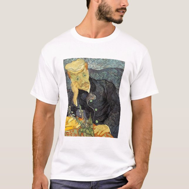 Camiseta Dr. Gachet - Van Gogh - c1890 (Anverso)