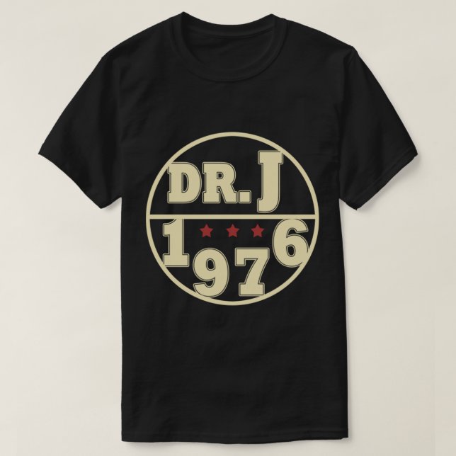 Camiseta Dr. J 1976 T-Shirt (Diseño del anverso)