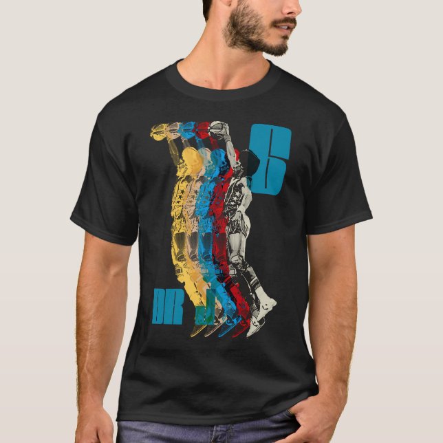 Camiseta Dr. J Julius Erving (Anverso)