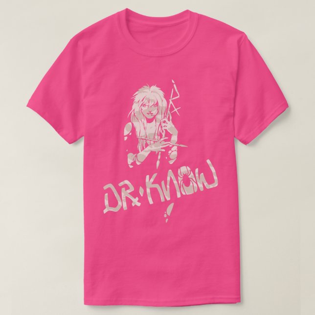 Camiseta Dr. Know (Diseño del anverso)