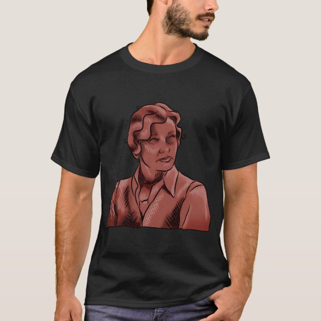 Camiseta Dr Mac monocromático (Anverso)