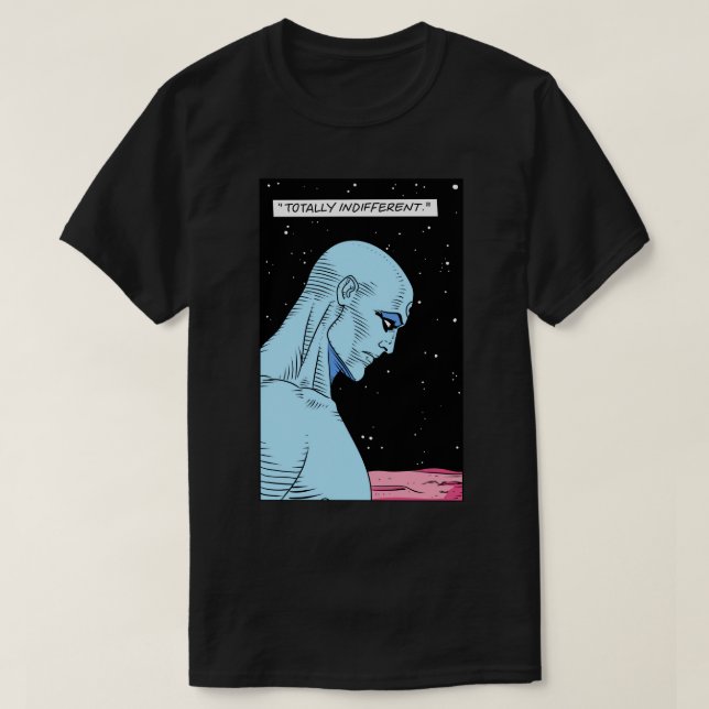 Camiseta Dr. manhattam (Diseño del anverso)