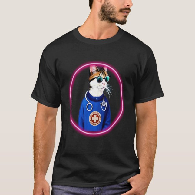 Camiseta Dr. Meow (Anverso)