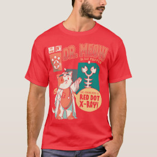 Camiseta Dr. Meow Médica Cat Medicine Ama a mi Médica por t