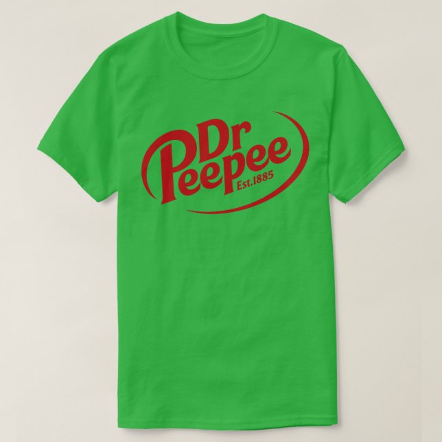 Camiseta Dr. Peepee (Diseño del anverso)