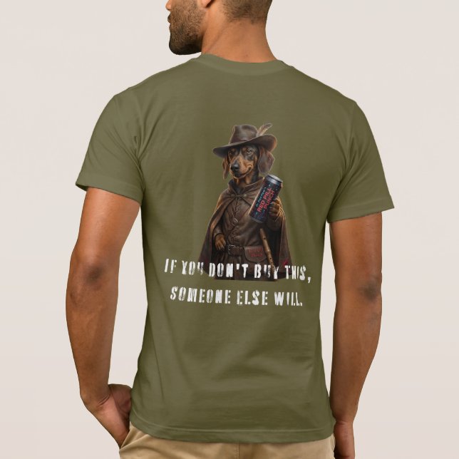 Camiseta Dr. Piper (Toma el Puñetazo) (Reverso)