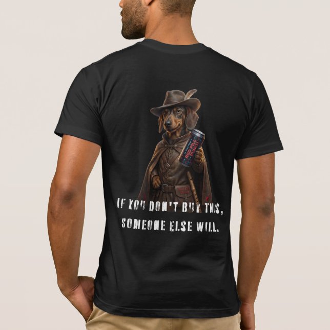 Camiseta Dr. Piper, "Toma el Puñetazo" (Reverso)