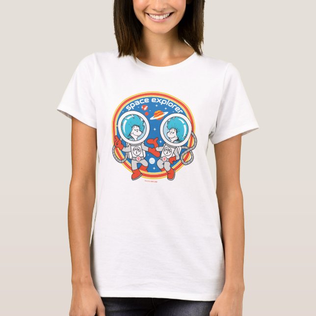 Camiseta Dr. Seuss | Cadet One Cadet Two Space Explorer (Anverso)