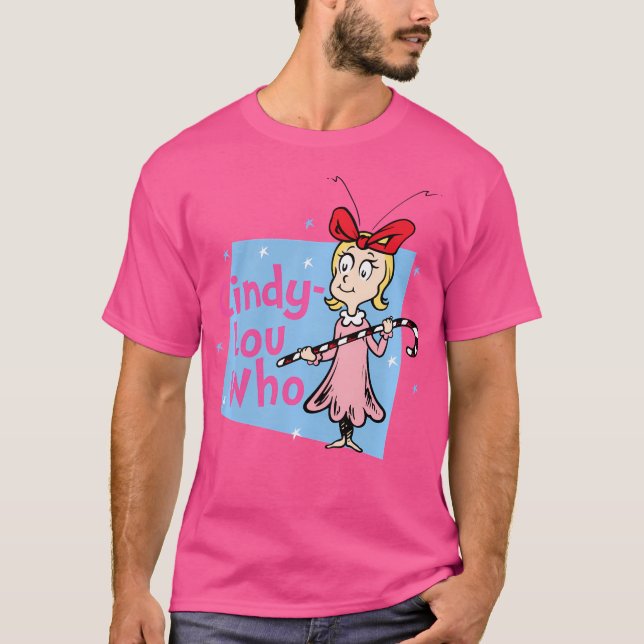Camiseta Dr. Seuss Cindy-Lou Who (Anverso)